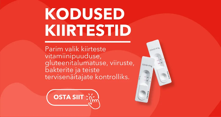 Kodused kiirtestid Sudameapteek
