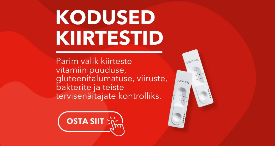Kodused kiirtestid Sudameapteek