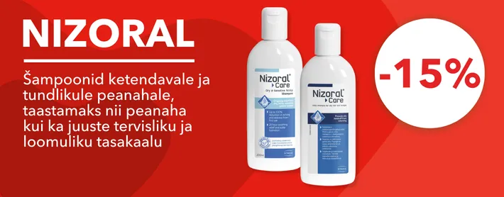 nizoral care sampoonid
