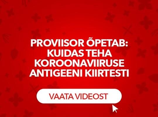 Covid-19 antigeeni kiirtesti läbiviimise juhend