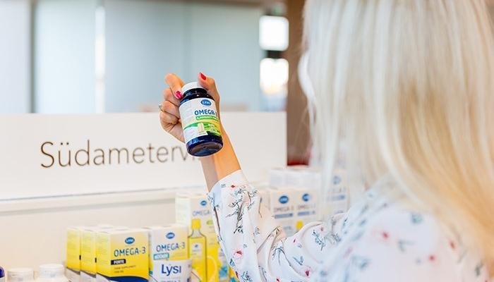 Oomega-3 ja oomega-6 rasvhapped tasakaalu