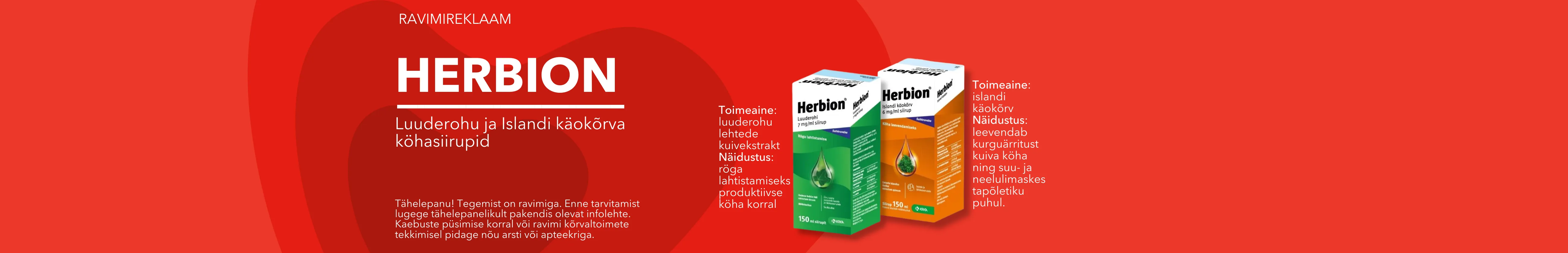 Looduslikud preparaadid köhale