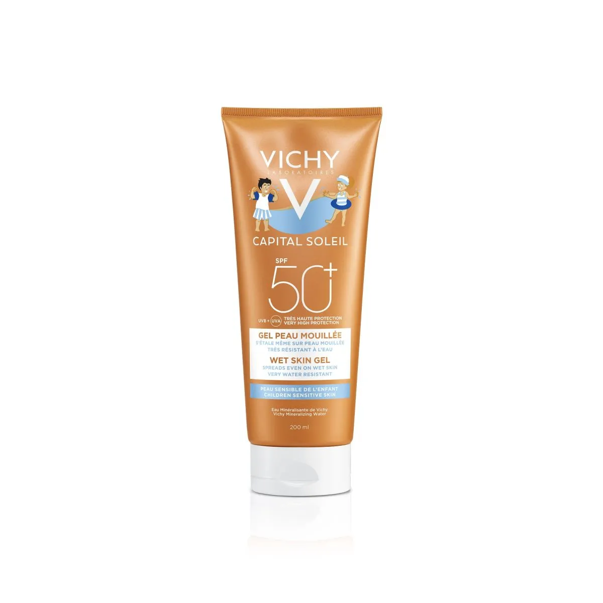 VICHY CS PÄIKESEKAITSE GEEL LASTELE SPF50+ 200ML - Product Image