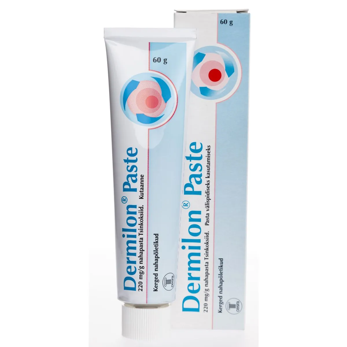 DERMILON PASTE NAHAPASTA 220MG/G 60G - Product Image