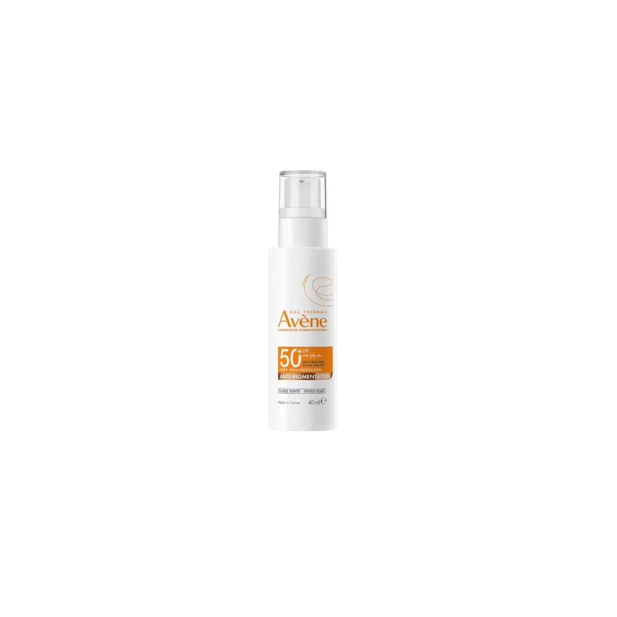 AVENE SUN PÄIKESEKAITSEEMULSIOON PIGMENDIVASTANE SPF50+ 40ML - Product Image