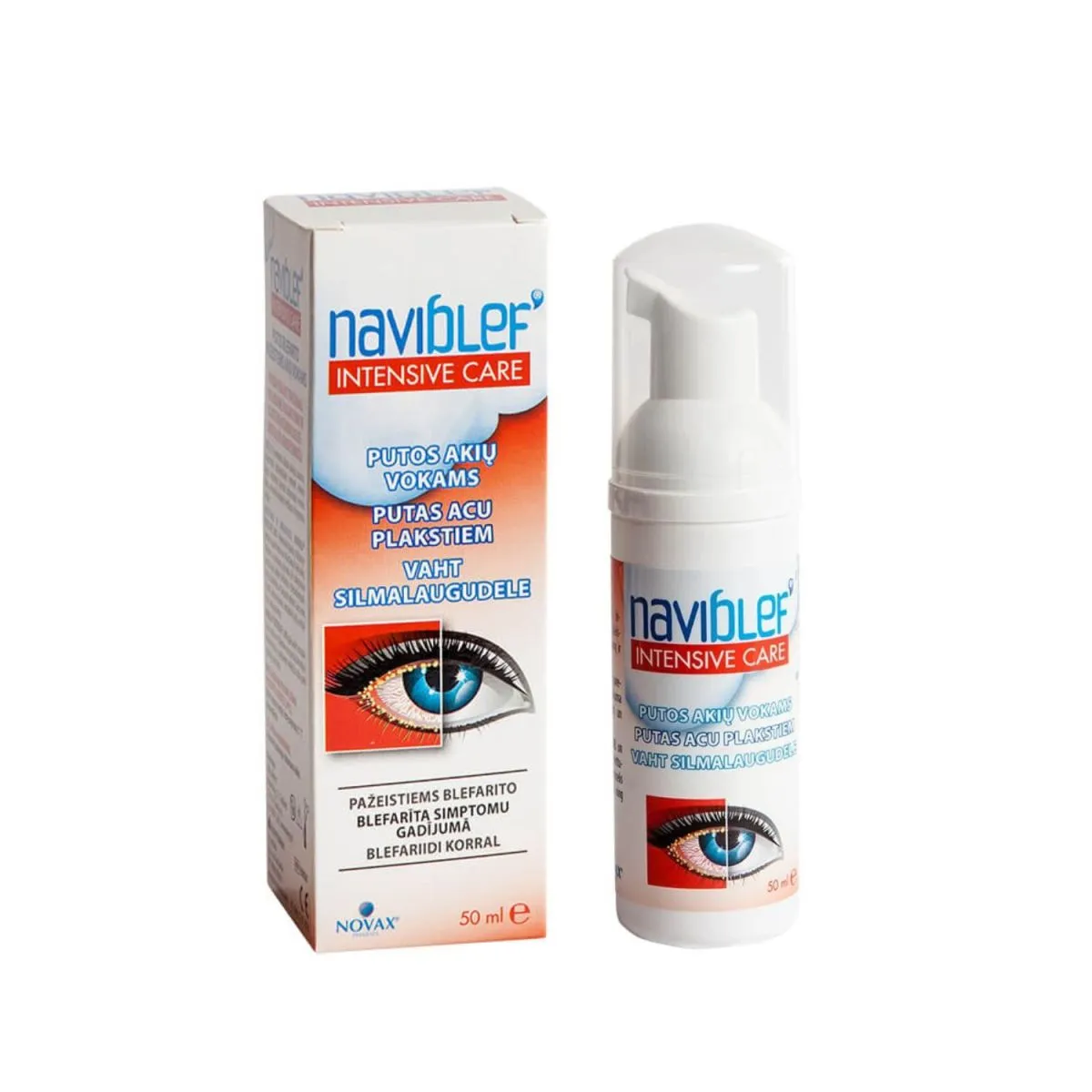 NAVIBLEF INTENSIVE CARE VAHT SILMALAUGUDE HÜGIEENIKS 50ML - Product Image