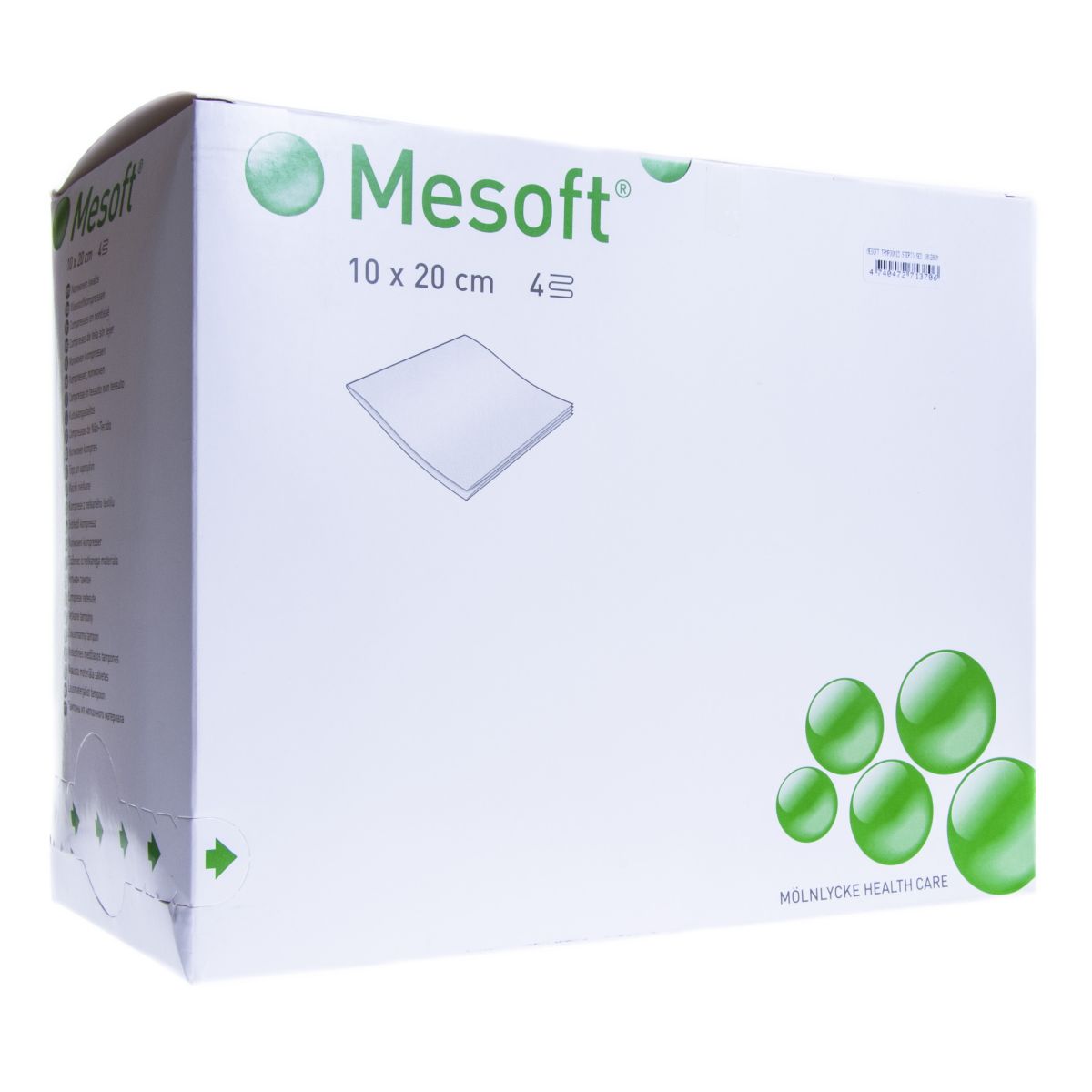 MESOFT TAMPOONID STERIILSED 10X20CM N5X24 - Product Image