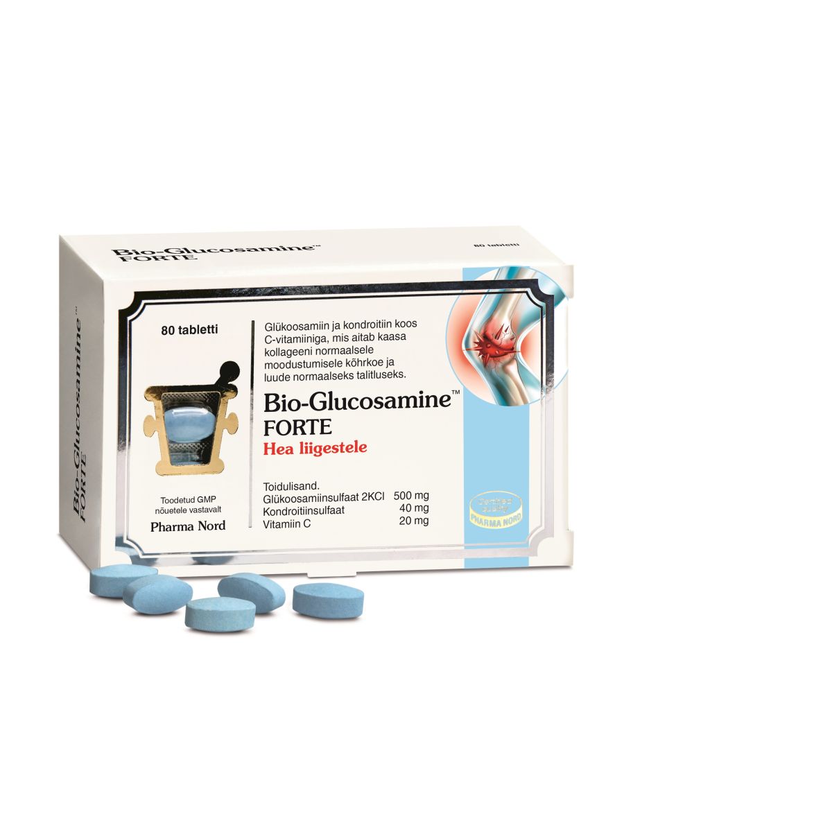 BIO-GLUCOSAMINE FORTE TBL N80 - Product Image