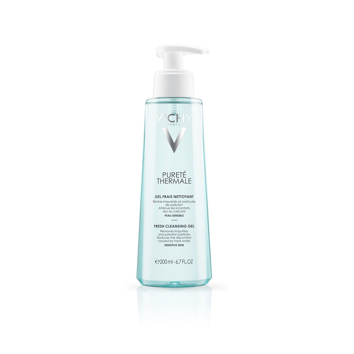 VICHY PURETE THERMALE VÄRSKENDAV NÄOPESUGEEL 200ML - Product Image