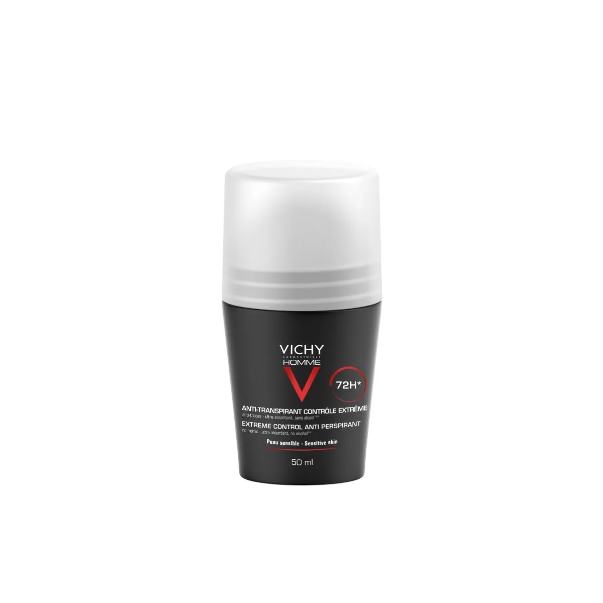 VICHY HOMME ANTIPERSPIRANT ROLL-ON HIGISTAMISVASTANE 50ML - Product Image