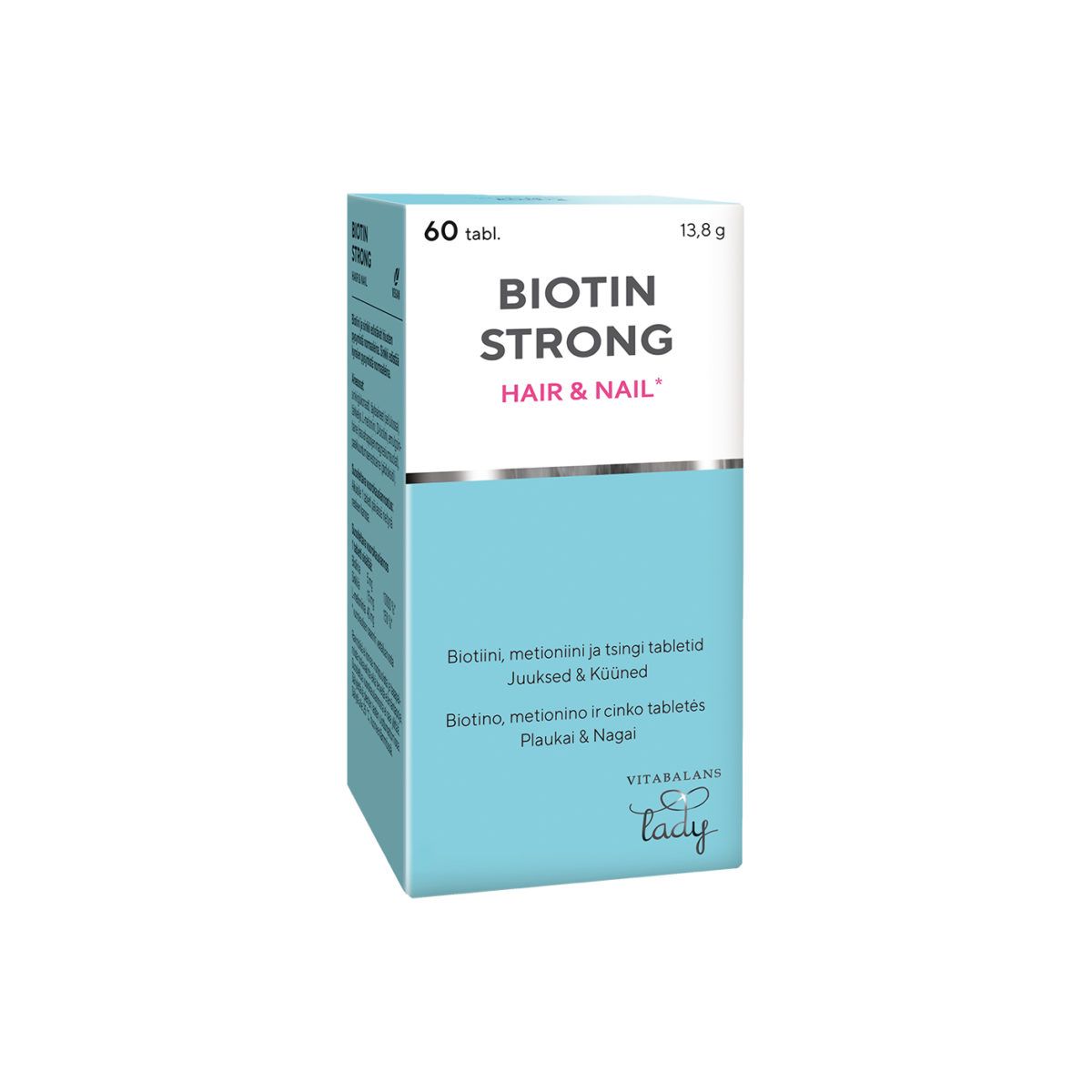 BIOTIIN STRONG HAIR&NAIL TBL N60 - Product Image
