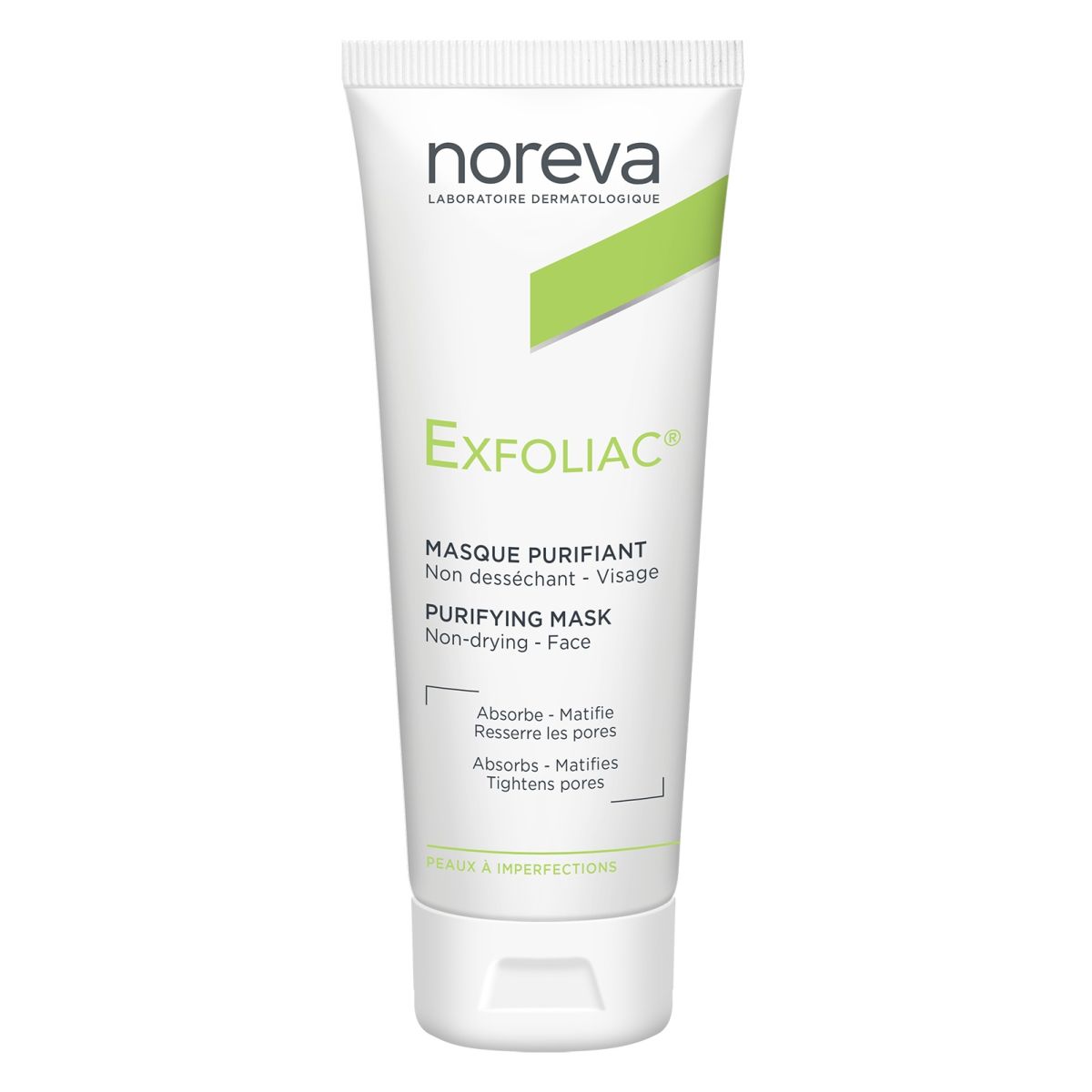 NOREVA EXFOLIAC KOORIV MASK AKNELISELE NAHALE 50ML - Product Image