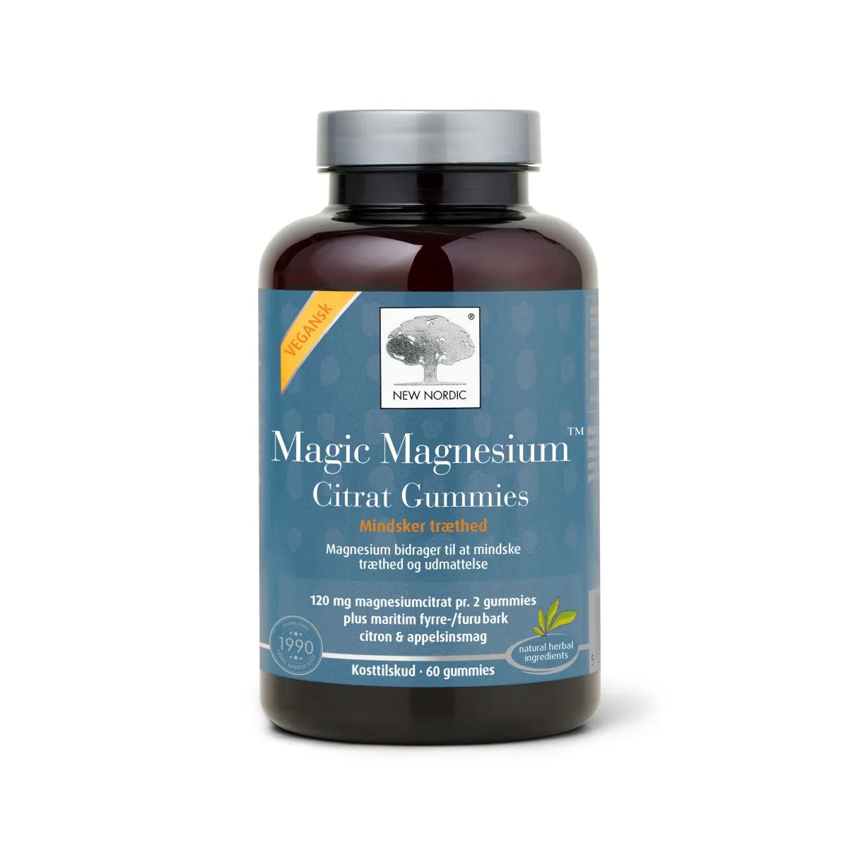 NEW NORDIC MAGIC MAGNESIUM CITRAT GUMMIES N60 - Product Image