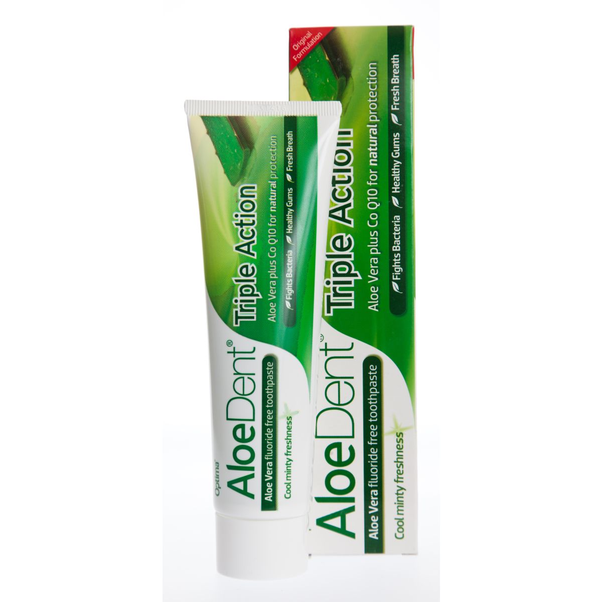 ALOE DENT HAMBAPASTA Q10 JA TEEPUUÕLI 100ML - Product Image