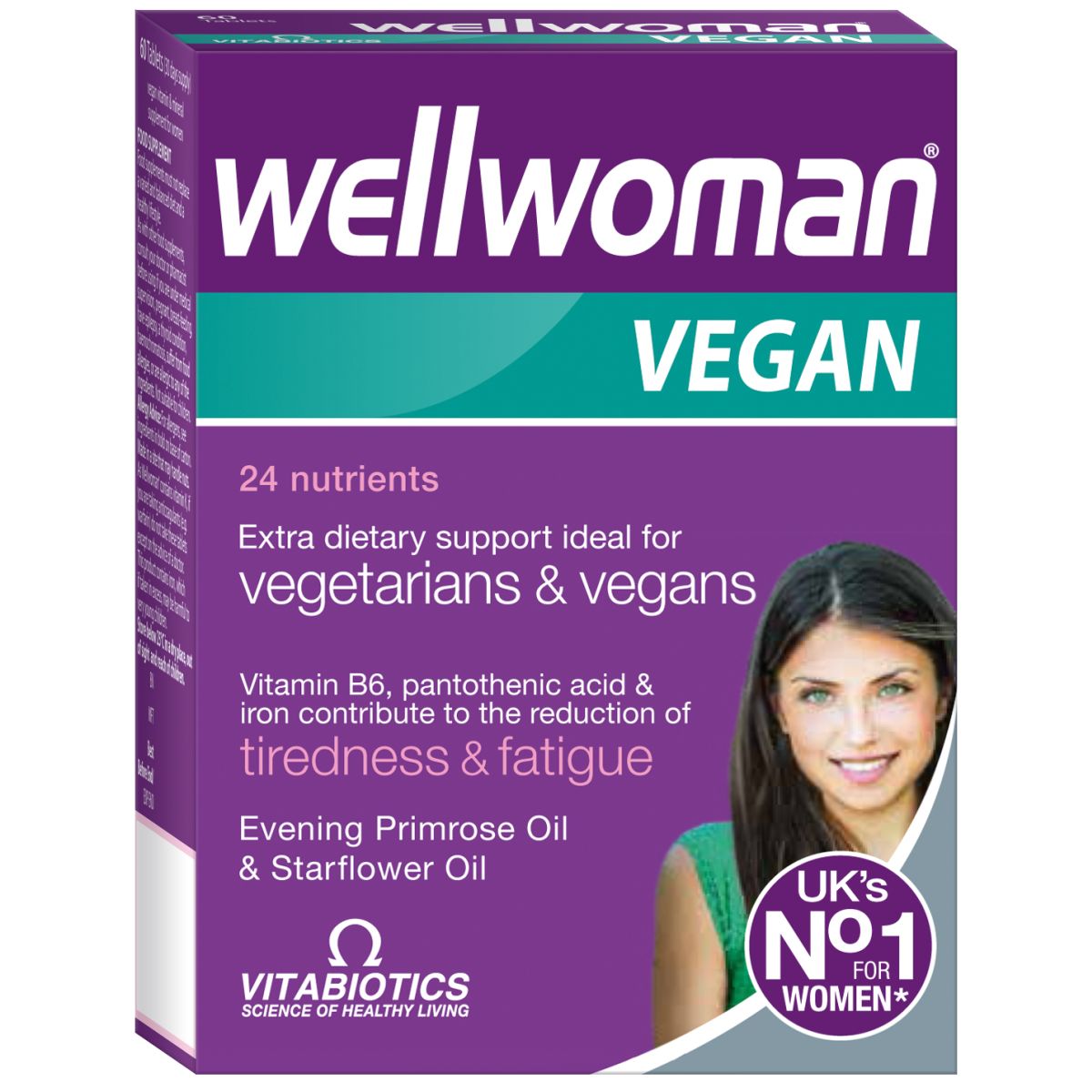 WELLWOMAN VEGAN TBL N60 - Product Image