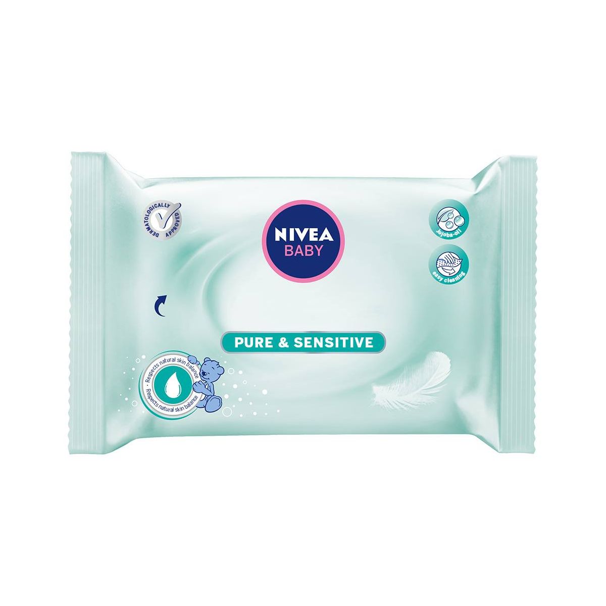 NIVEA BABY PURE&SENSITIVE NIISKED SALVRÄTIKUD N63 - Product Image