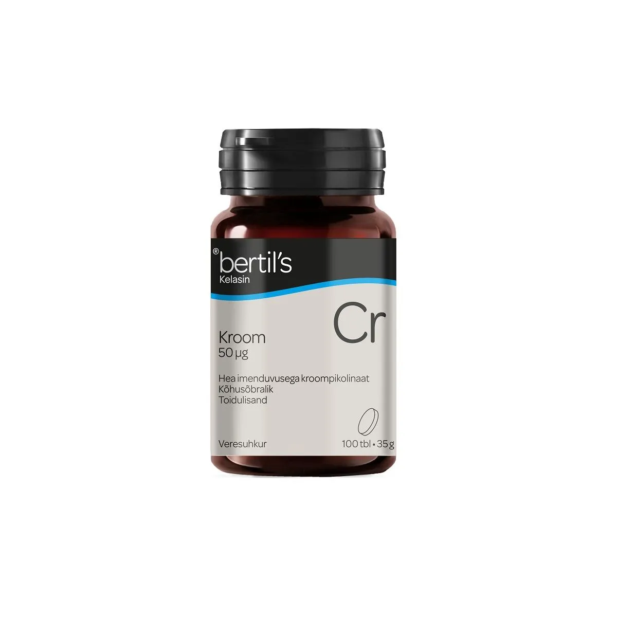 BERTILS KELASIN KROOM TBL 50MCG N100 - Product Image