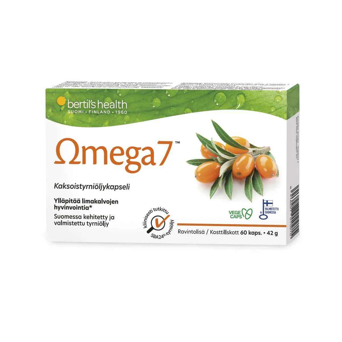 OMEGA 7 ASTELPAJUÕLI KAPSLID N60 - Product Image