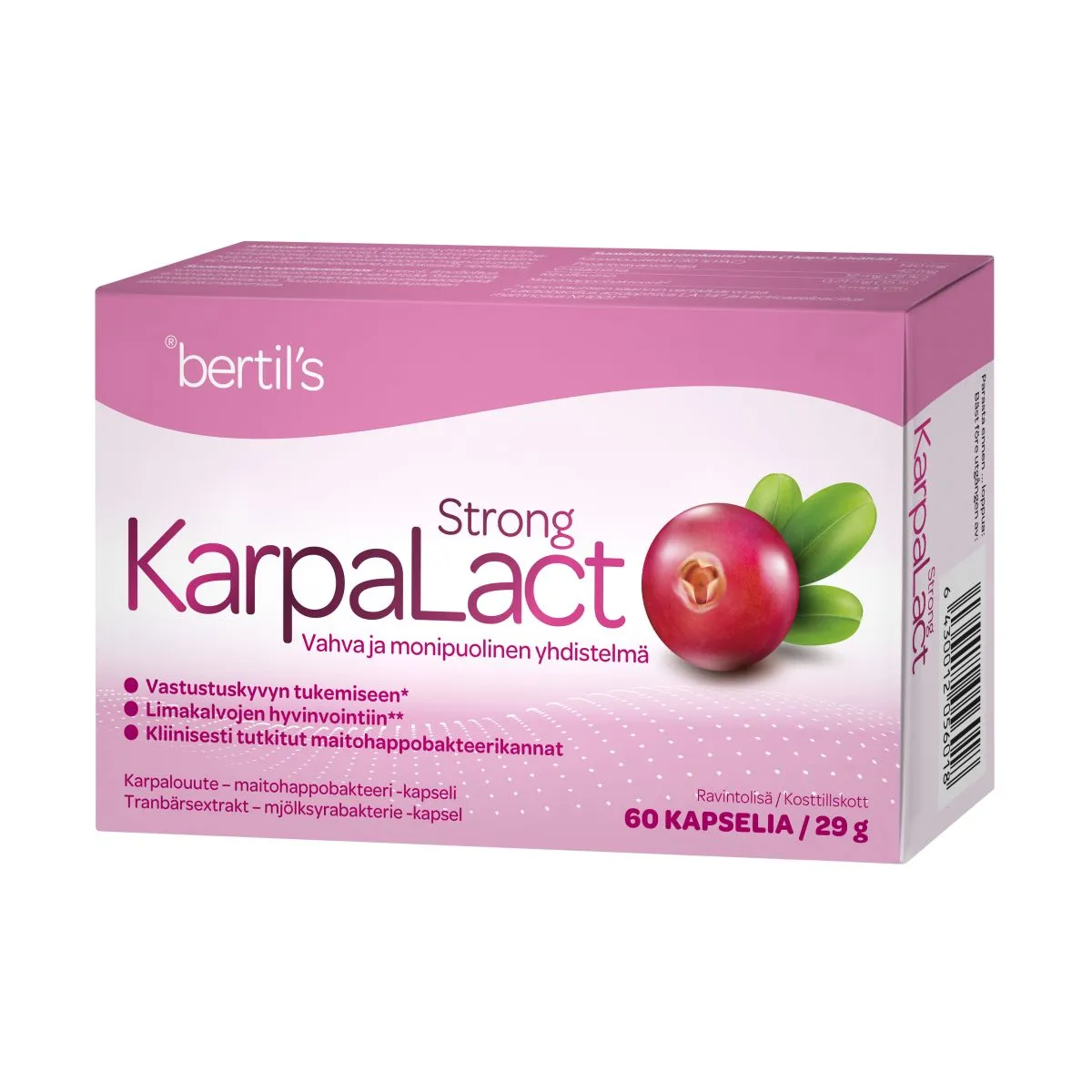 BERTILS KARPALACT STRONG KAPSLID N60 - Product Image