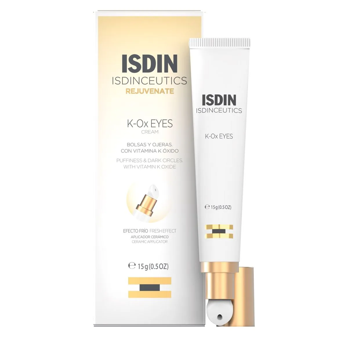 ISDIN SILMAÜMBRUSKREEM TURSEID LEEVENDAV K-OKSIIDIGA 15G - Product Image