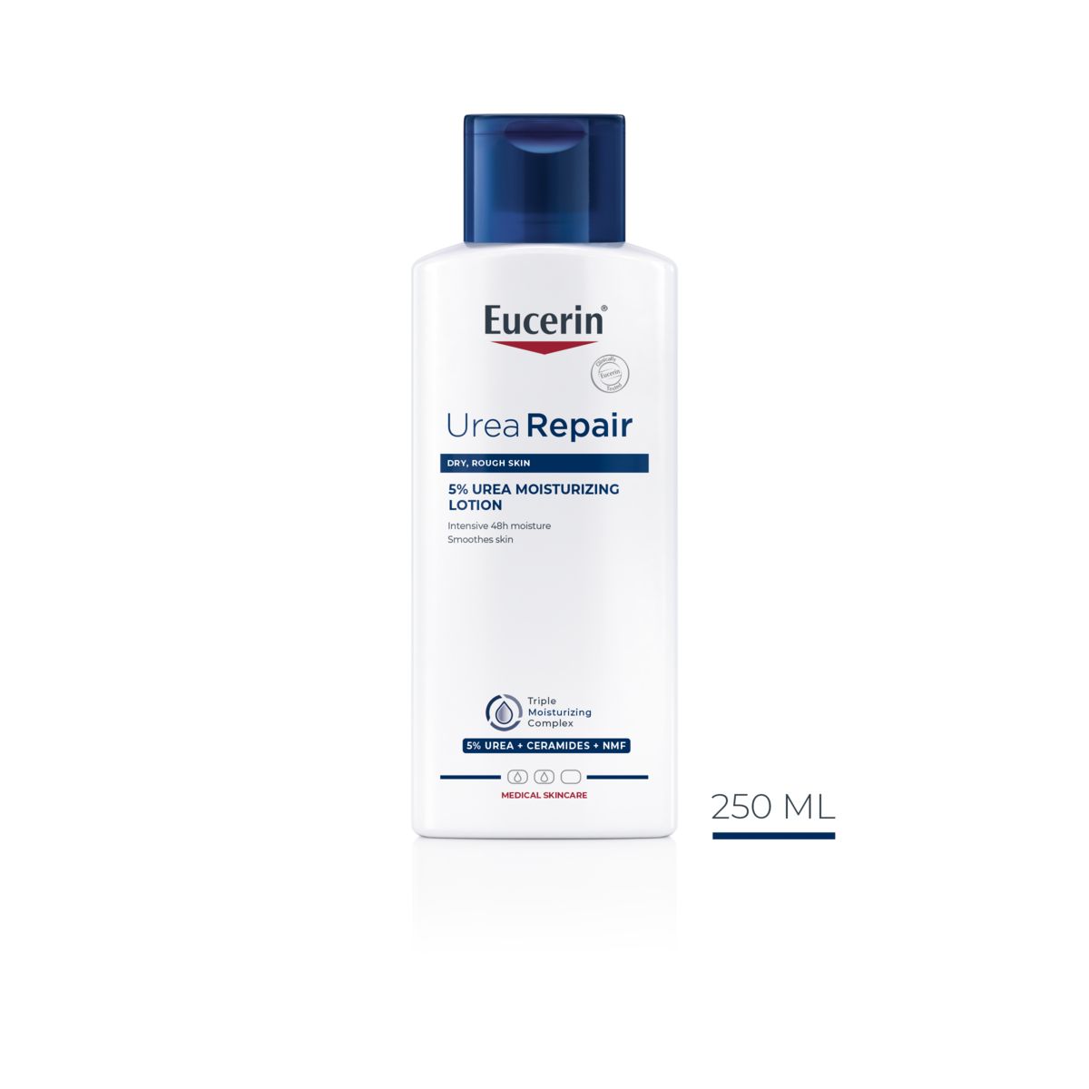 EUCERIN UREAREPAIR IHUPIIM KUIVALE NAHALE 5% UREA 250ML - Product Image