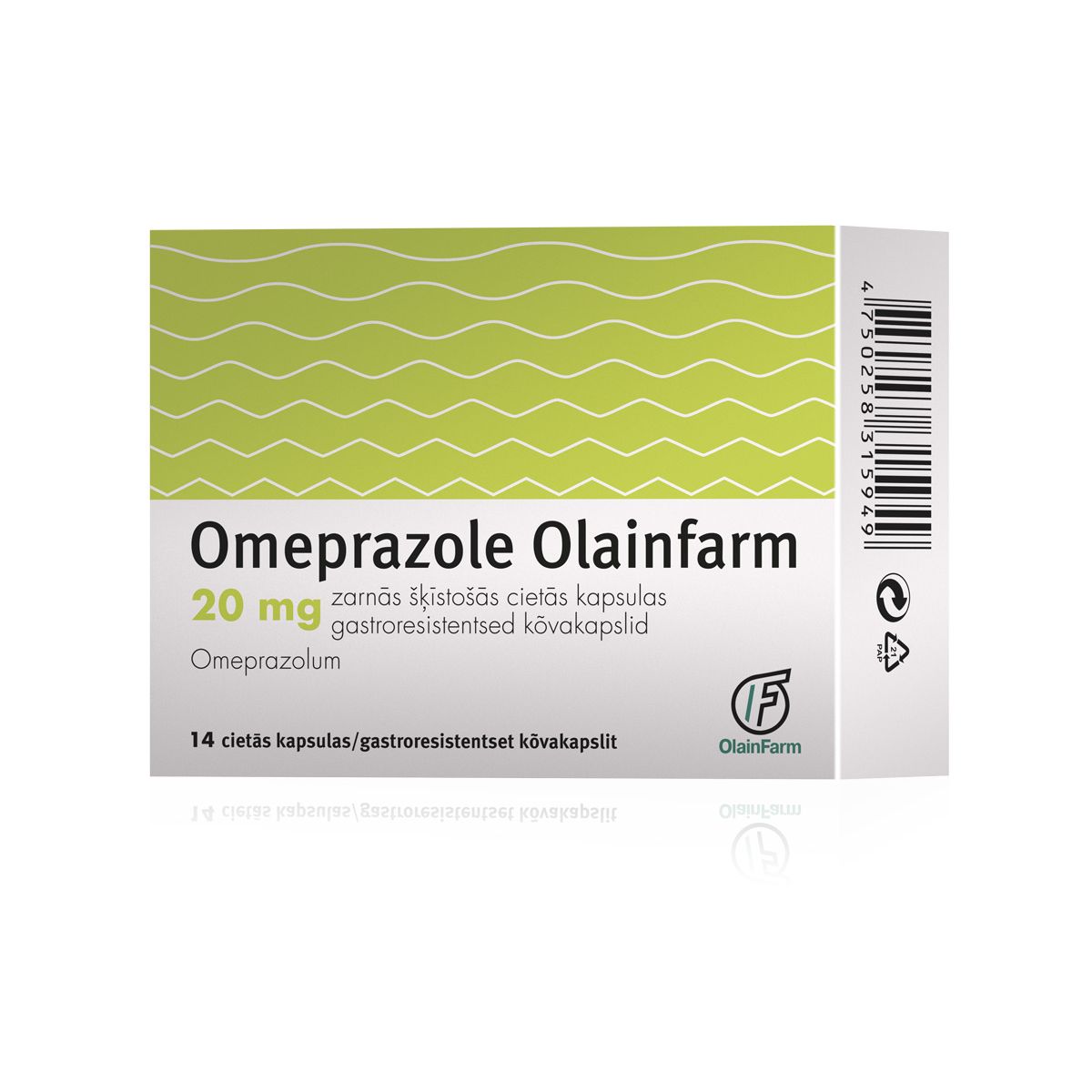 OMEPRAZOLE OLPHA GASTRORESIST KAPSEL 20MG N14 - Product Image