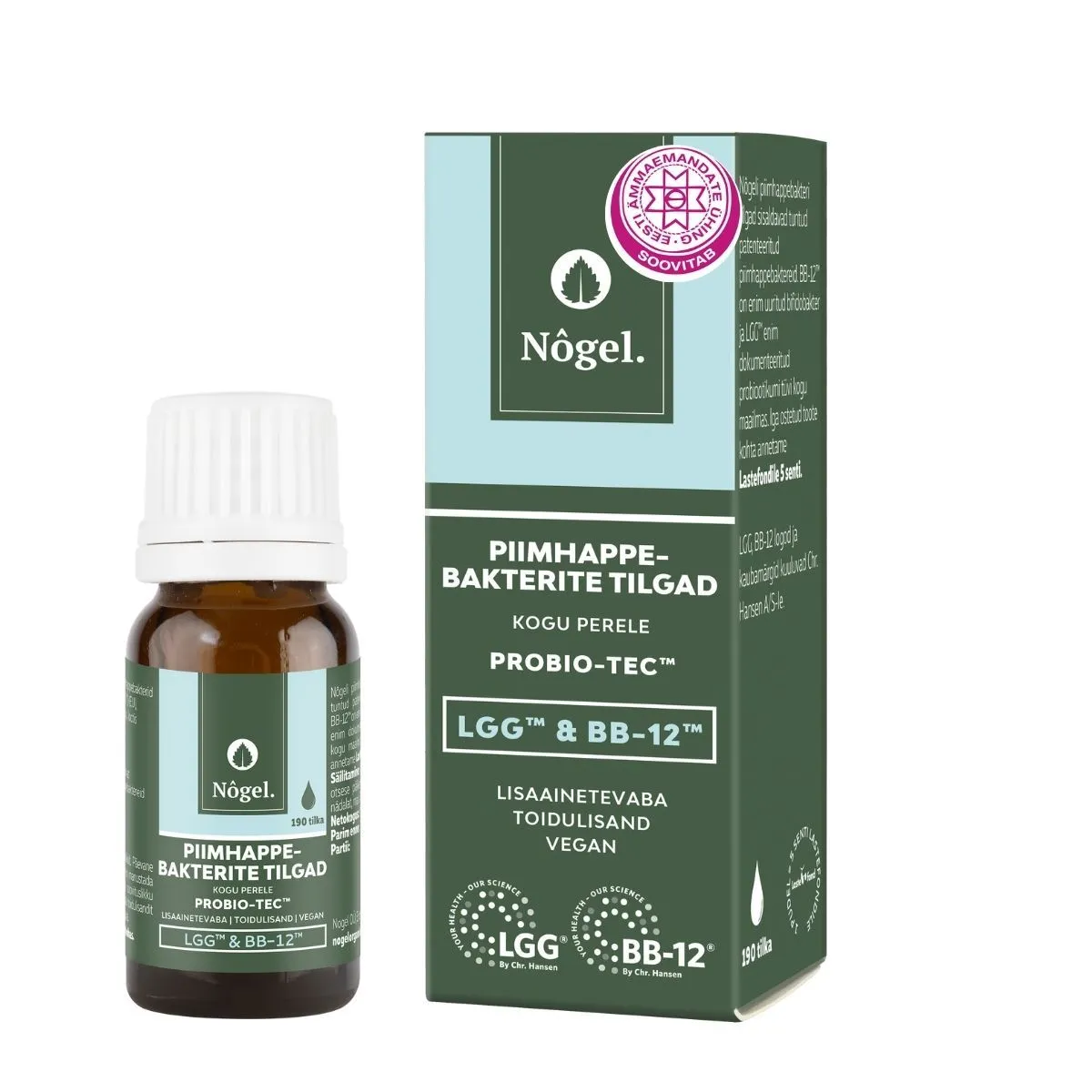 NÕGEL PROBIO-TEC PIIMHAPPEBAKTERITE TILGAD 8ML - Product Image