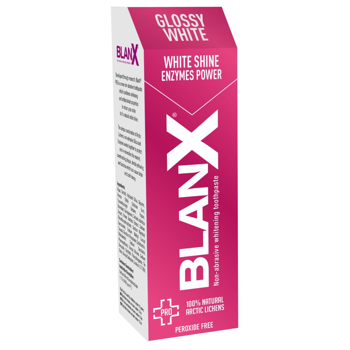 BLANX HAMBAPASTA PRO GLOSSY WHITE VALGENDAV 75ML