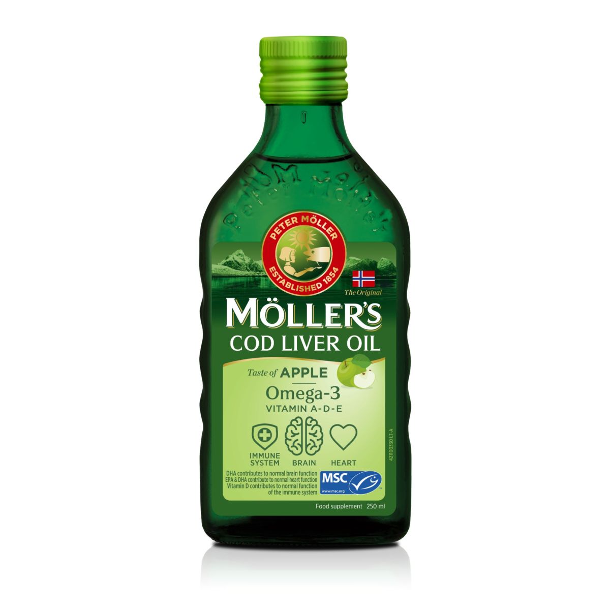 MÖLLERI KALAMAKSAÕLI (ÕUNAMAITSELINE) 250ML - Product Image