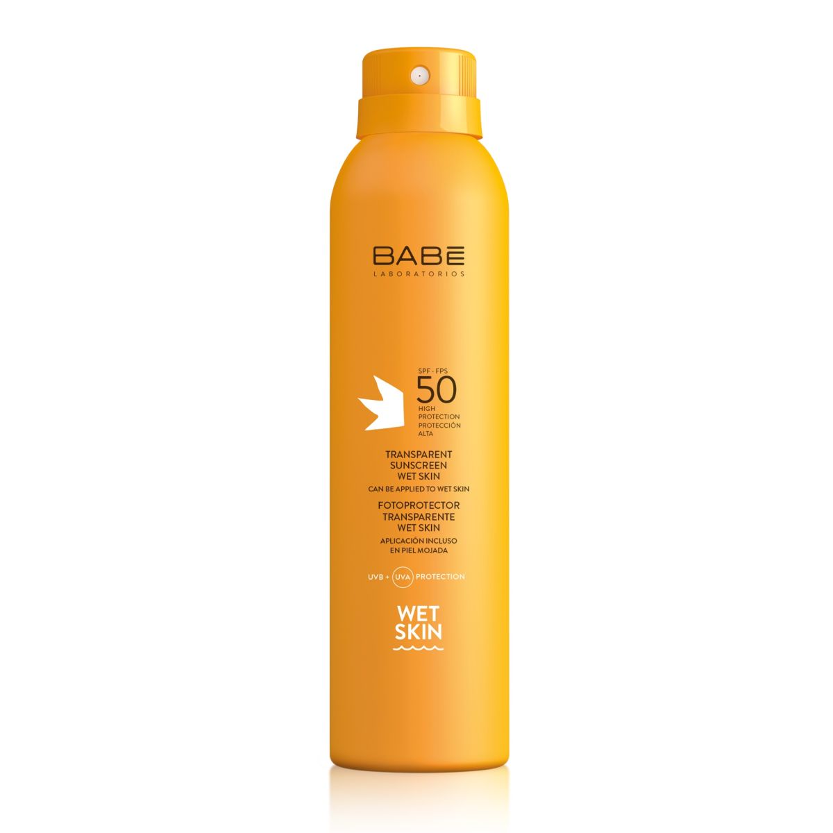BABE PÄIKESEKAITSEAEROSOOL SPF50 VEEKINDEL 200ML