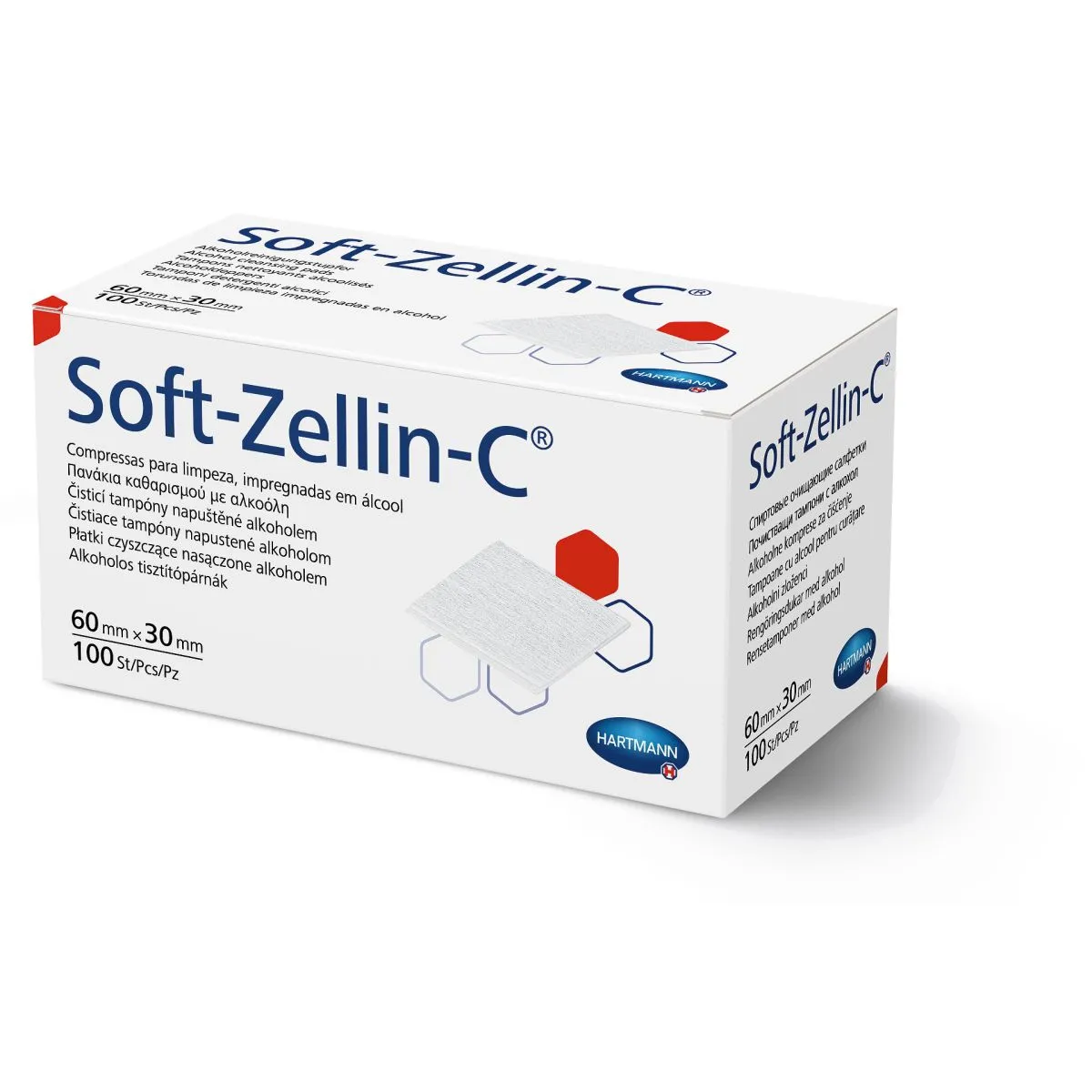 SOFT-ZELLIN-C NAHA PUHASTAMISEKS 6X3CM N100 - Product Image