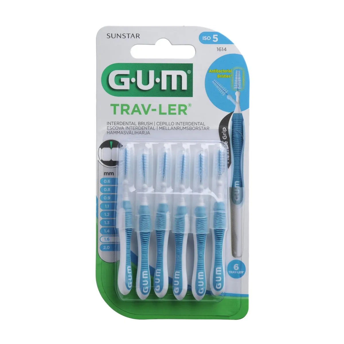 GUM HAMBAVAHEHARI TRAV-LER KOONUS 1,6MM N6 - Product Image