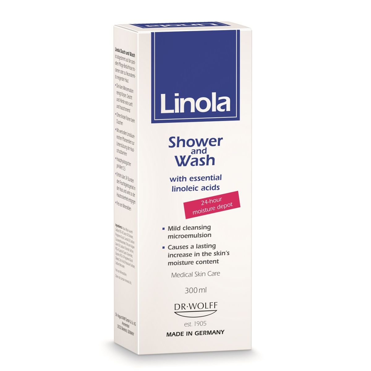LINOLA DUSCH UND WASCH PESUGEEL 300ML - Product Image