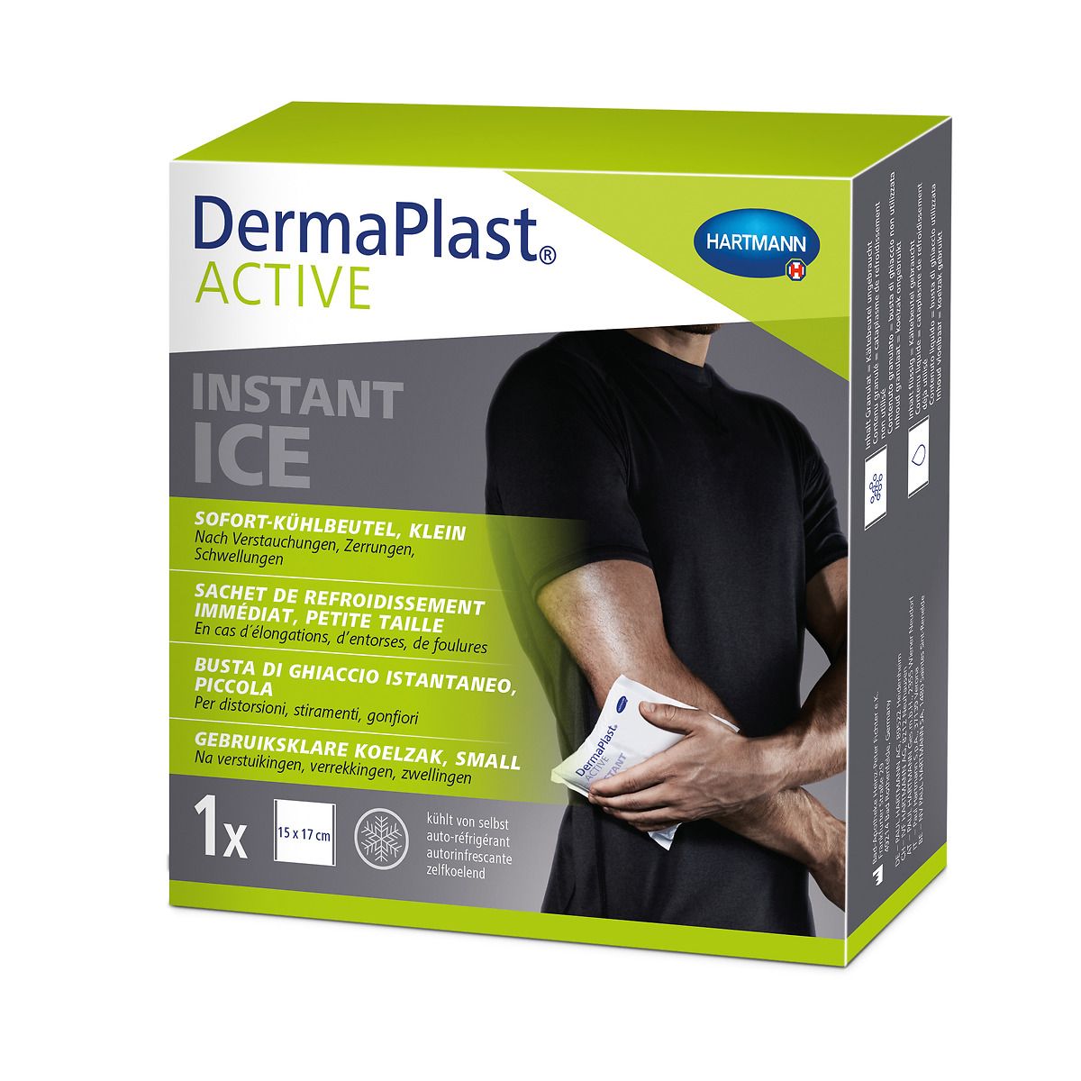 DERMAPLAST ACTIVE KÜLMAKOMPRESS (ISEKÜLMUV) 15X17CM - Product Image