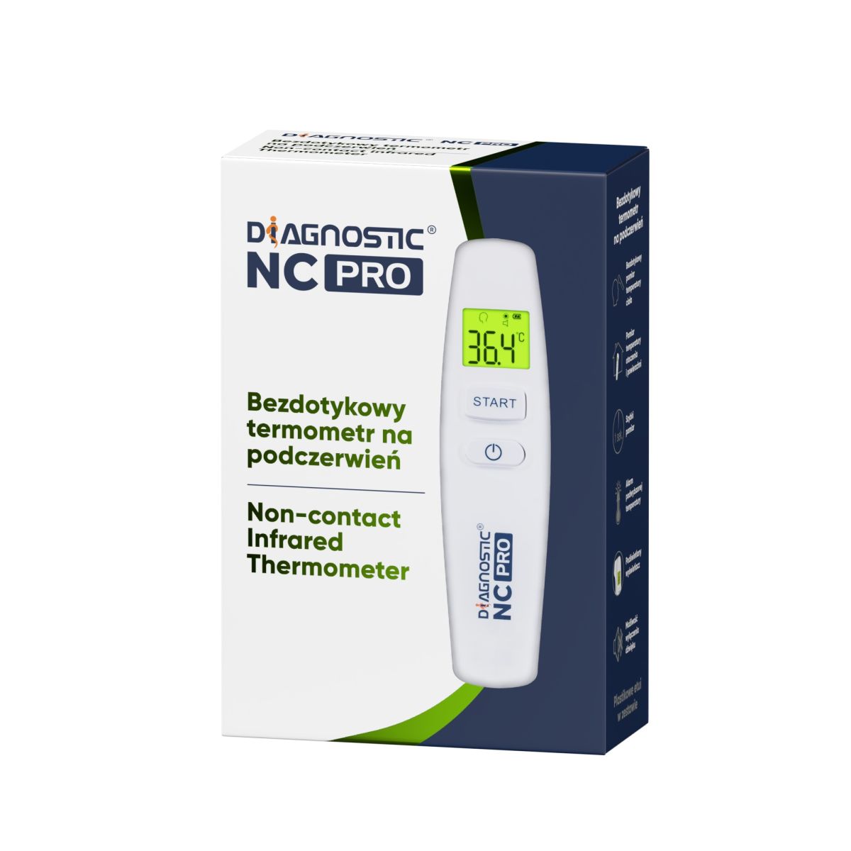 TERMOMEETER DIAGNOSTIC NC PRO KONTAKTIVABA - Product Image