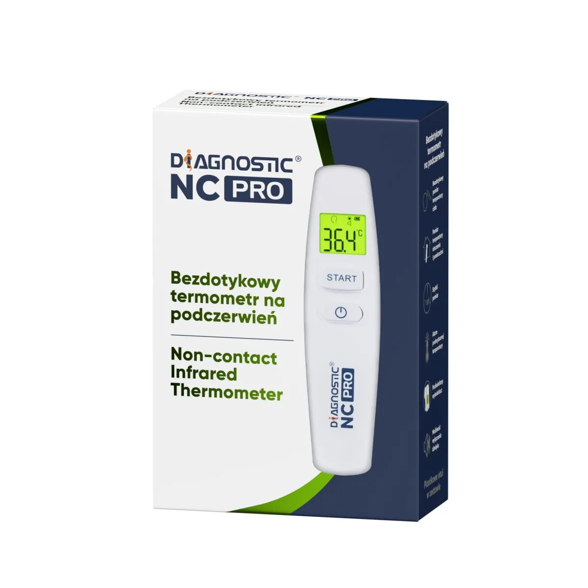 TERMOMEETER DIAGNOSTIC NC PRO KONTAKTIVABA - Product Image