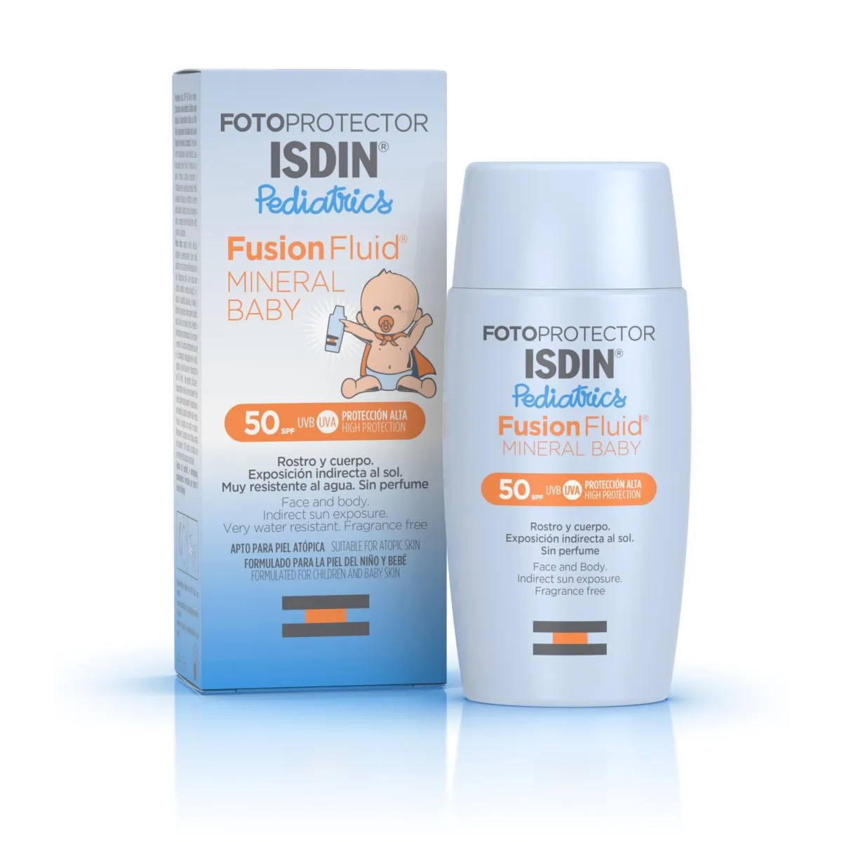ISDIN SUN PÄIKESEKAITSEEMULSIOON MINERAL LASTELE SPF50 50ML - Product Image