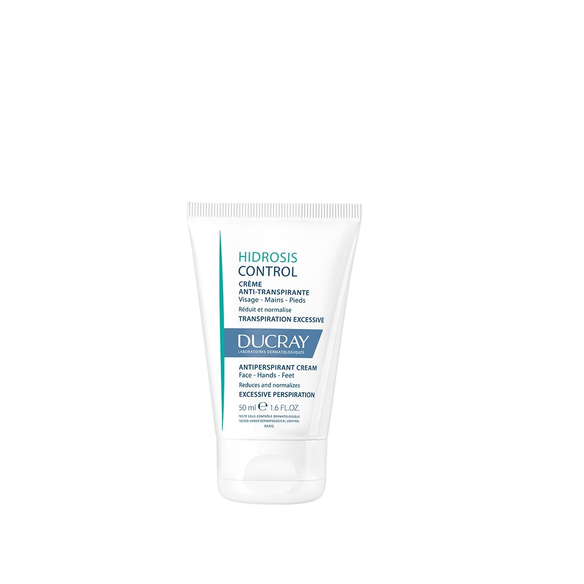 DUCRAY HIDROSIS CONTROL DEODORANTKREEM 50ML - Product Image