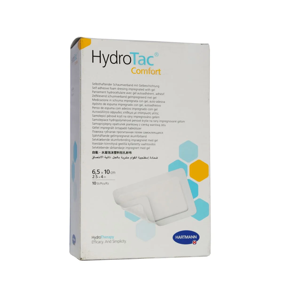 HYDROTAC COMFORT HAAVASIDE 6,5X10CM N10 - Product Image