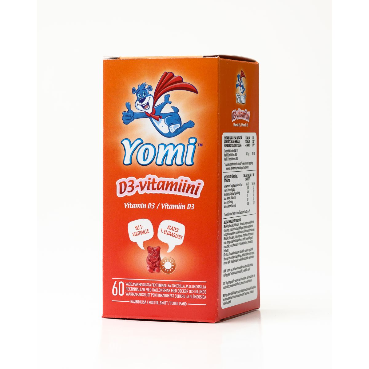 YOMI VITAMIIN D VAARIKAMAITSELINE KARUKE N60 - Product Image