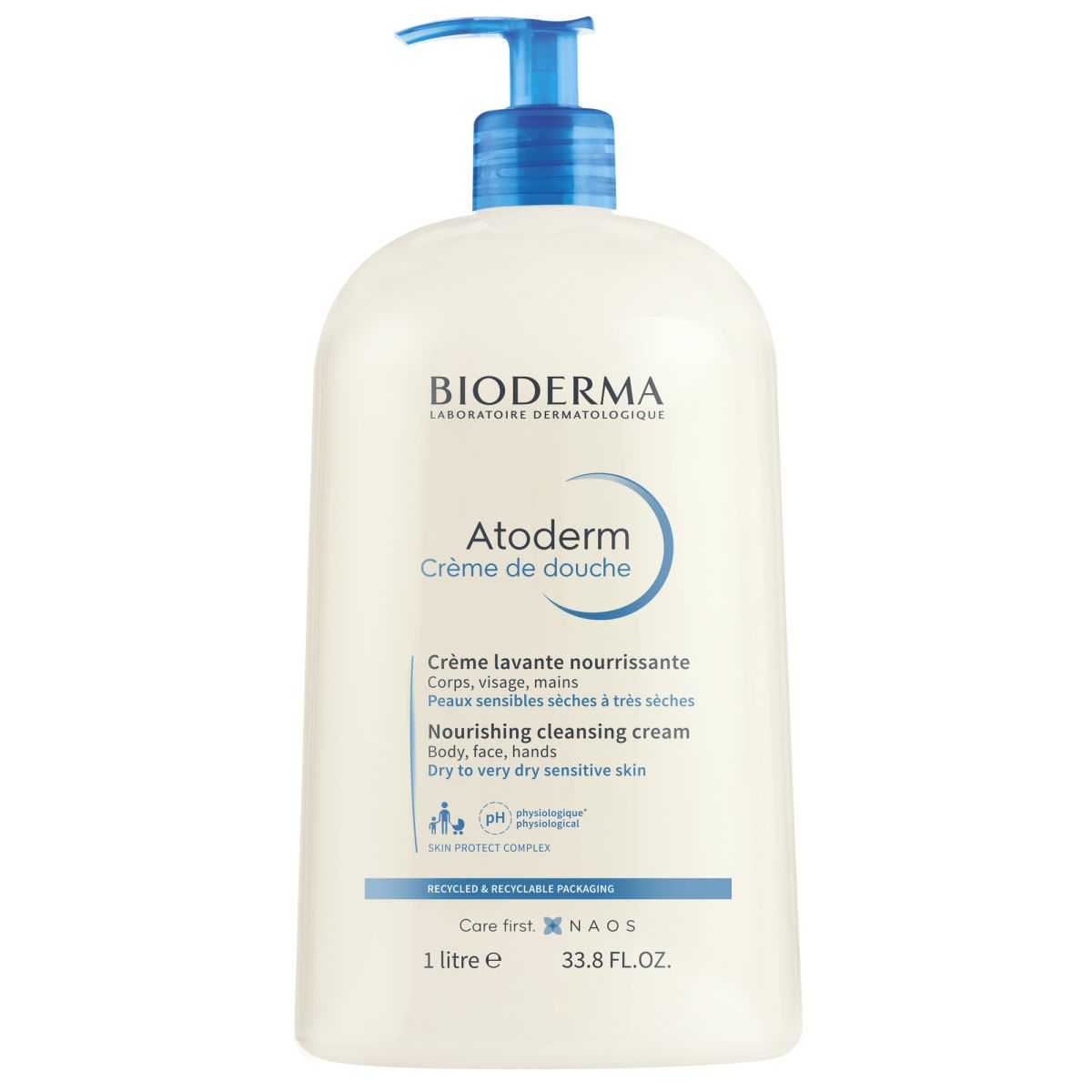 BIODERMA ATODERM DUSHIKREEM KUIVALE NAHALE 1000ML - Product Image