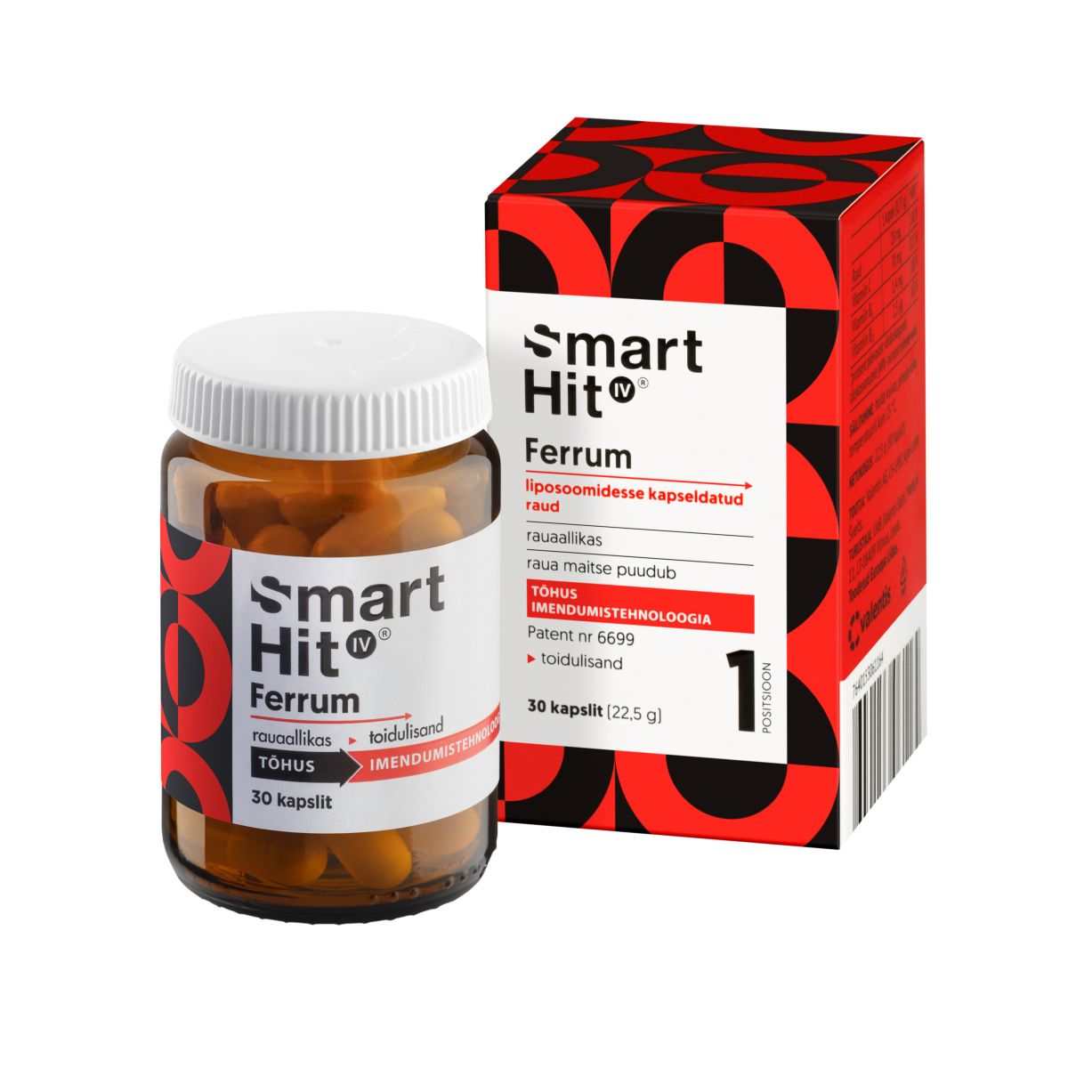 SmartHit IV® Ferrum kapslid N30 - Product Image