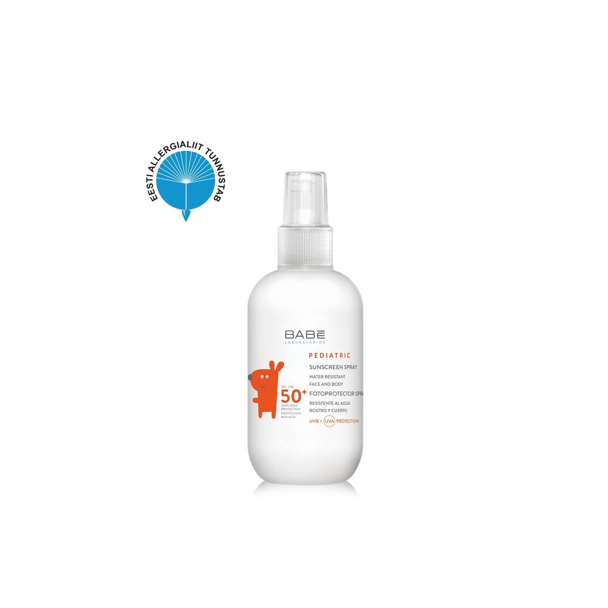 BABE PEDIATRIC LASTE PÄIKESEKAITSE SPRAY SPF50+ 200ML