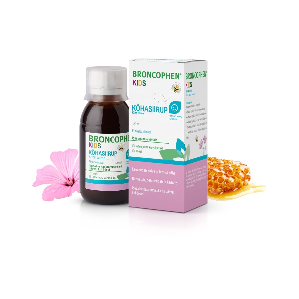 BRONCOPHEN KIDS KÖHASIIRUP 120ML - Product Image
