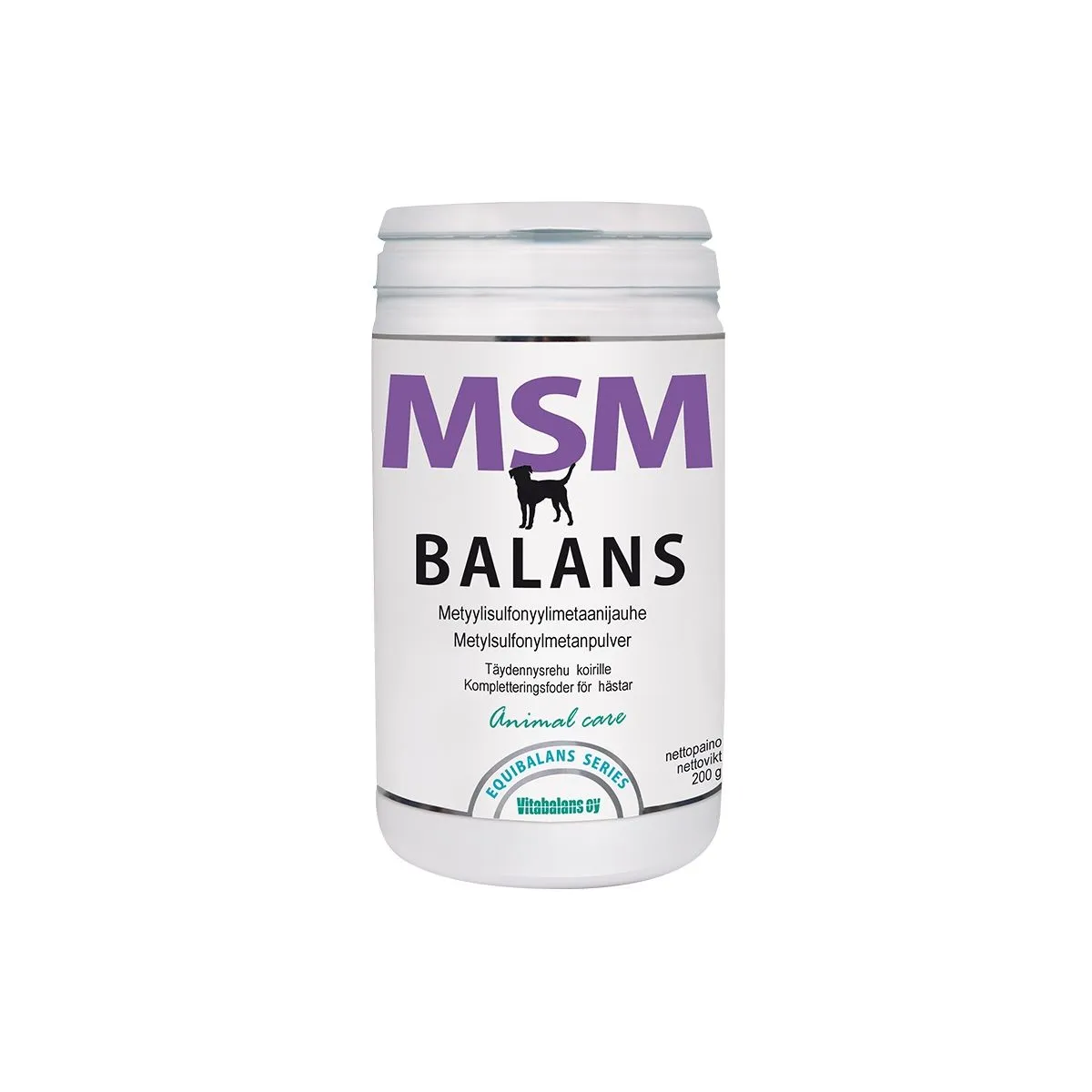 Vitabalans Probalans MSM-Balans toidulisand koertele 200 g - Product Image