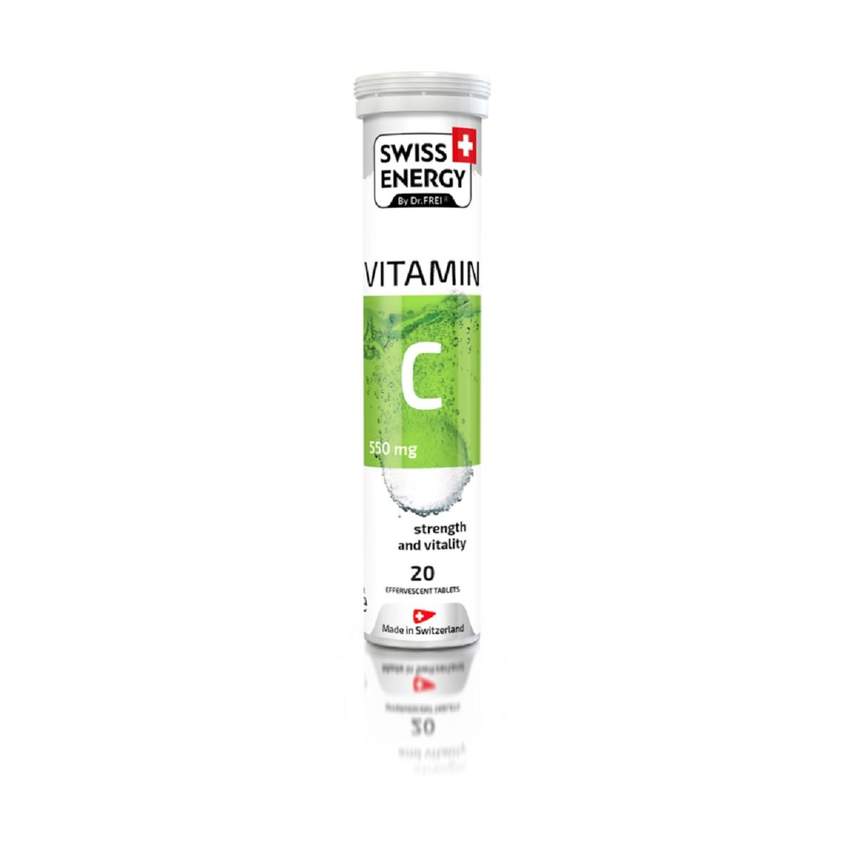 SWISS ENERGY VITAMIN C 550 MG  KIHISEVAD TBL N20 - Product Image