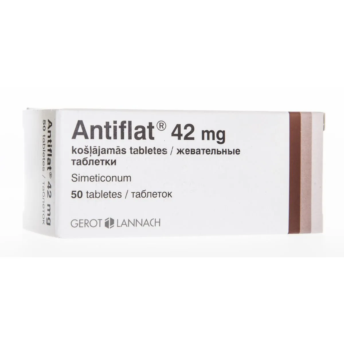 ANTIFLAT NÄRIMISTBL 42MG N50 - Product Image