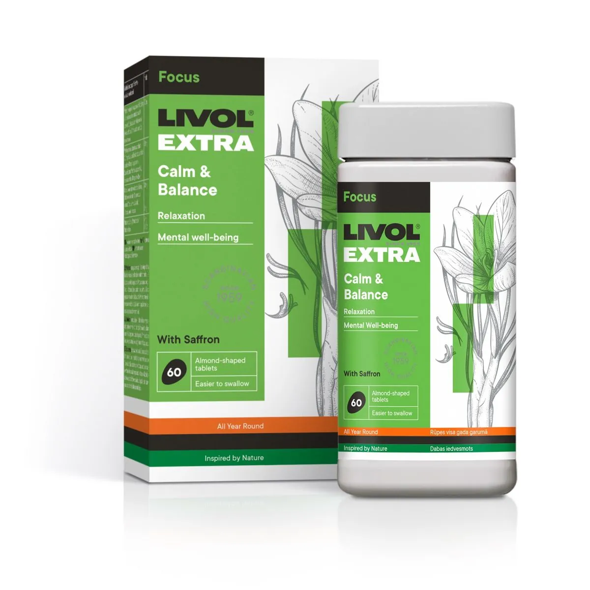 LIVOL EXTRA Calm and Balance N60 - Product Image