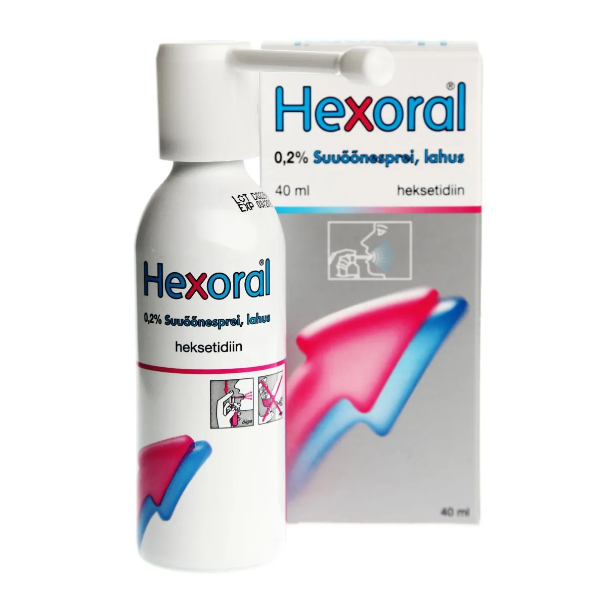 HEXORAL SUUÕÕNESPREI 0,2% 40ML - Product Image