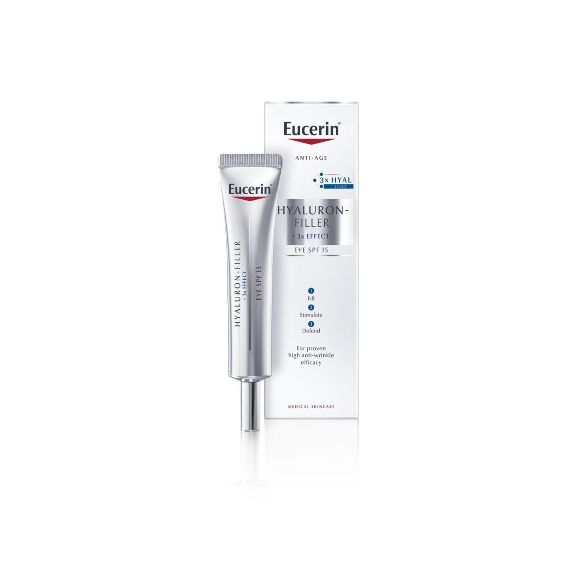 EUCERIN HYALURON-FILLER SILMAÜMBRUSKREEM 15ML - Product Image